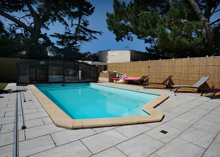 Maison Avec Piscine 10 Couchages בית נופש *